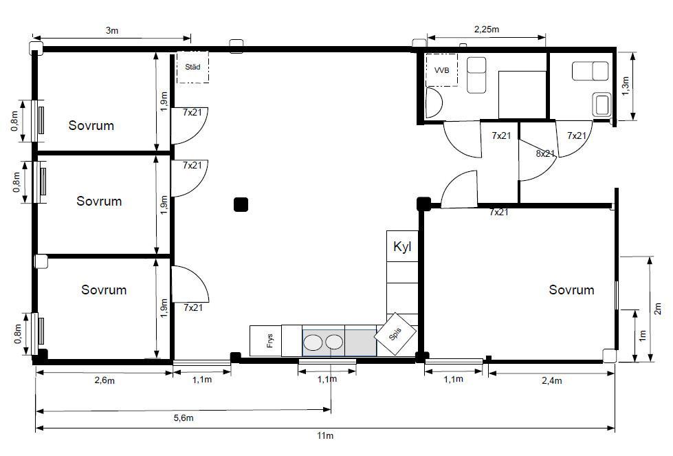 Oevre Jaeder 1 - Joenaker Apartment Exterior photo